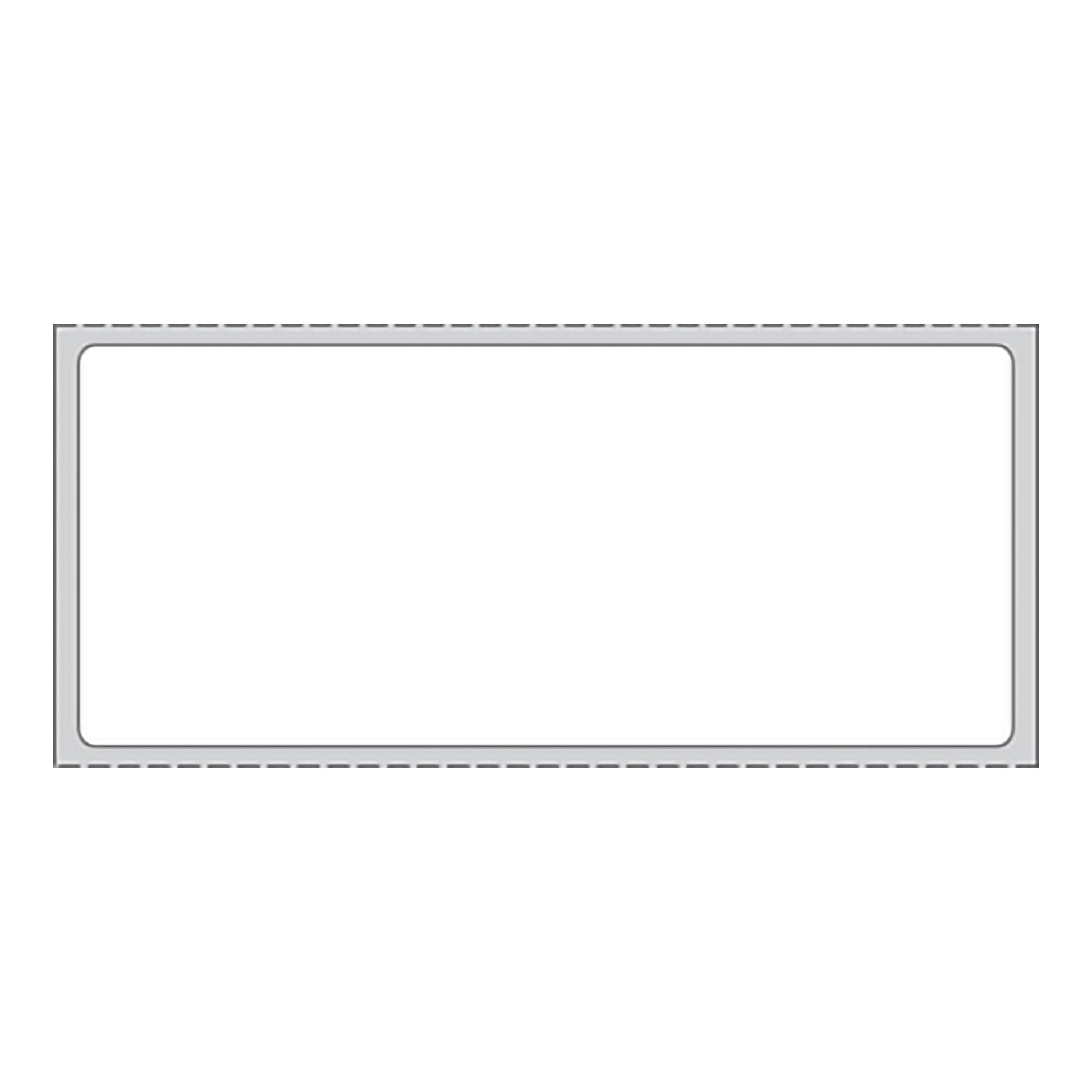 PDC® White Blank Thermal Label