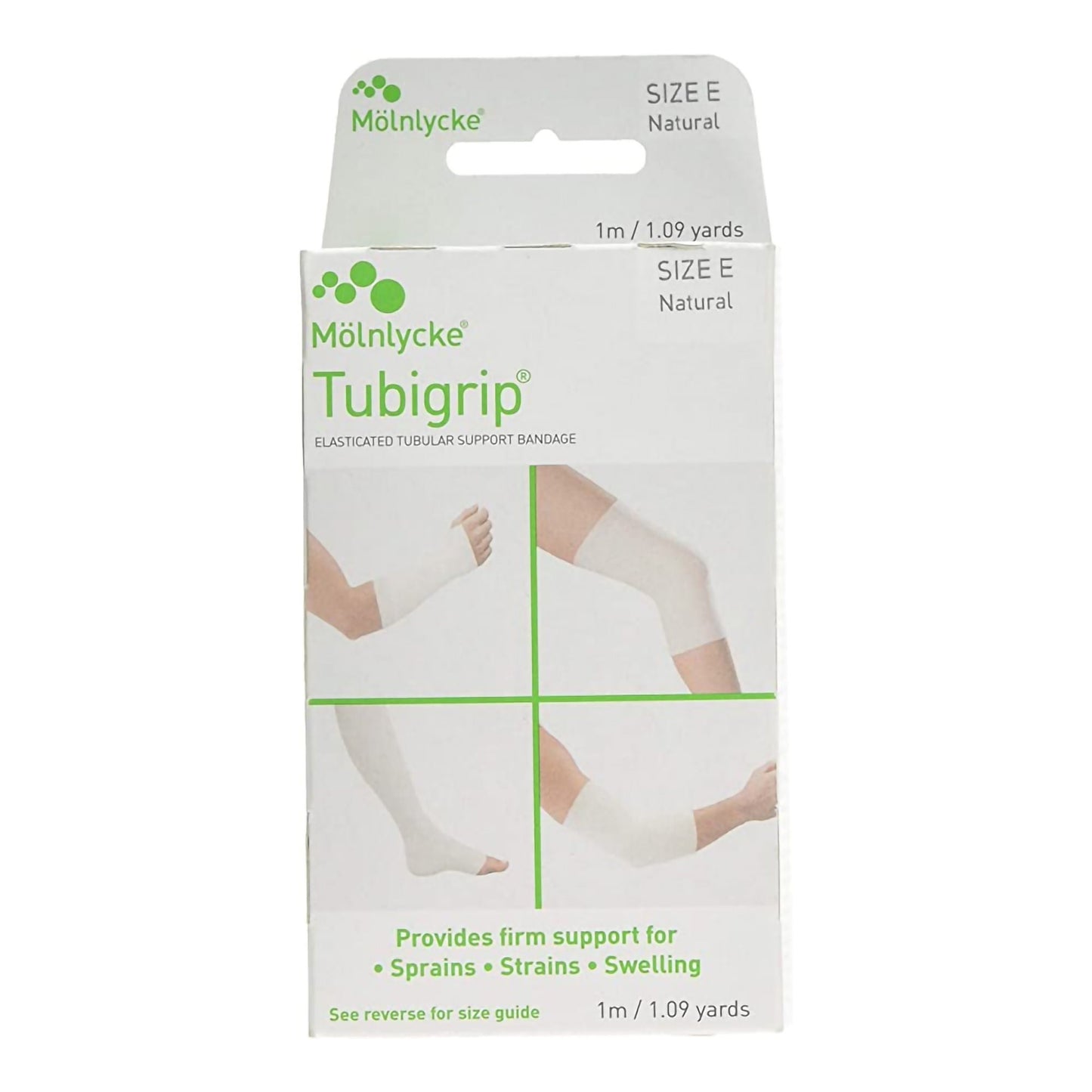Tubigrip® Pull On Elastic Tubular Support Bandage, Size E