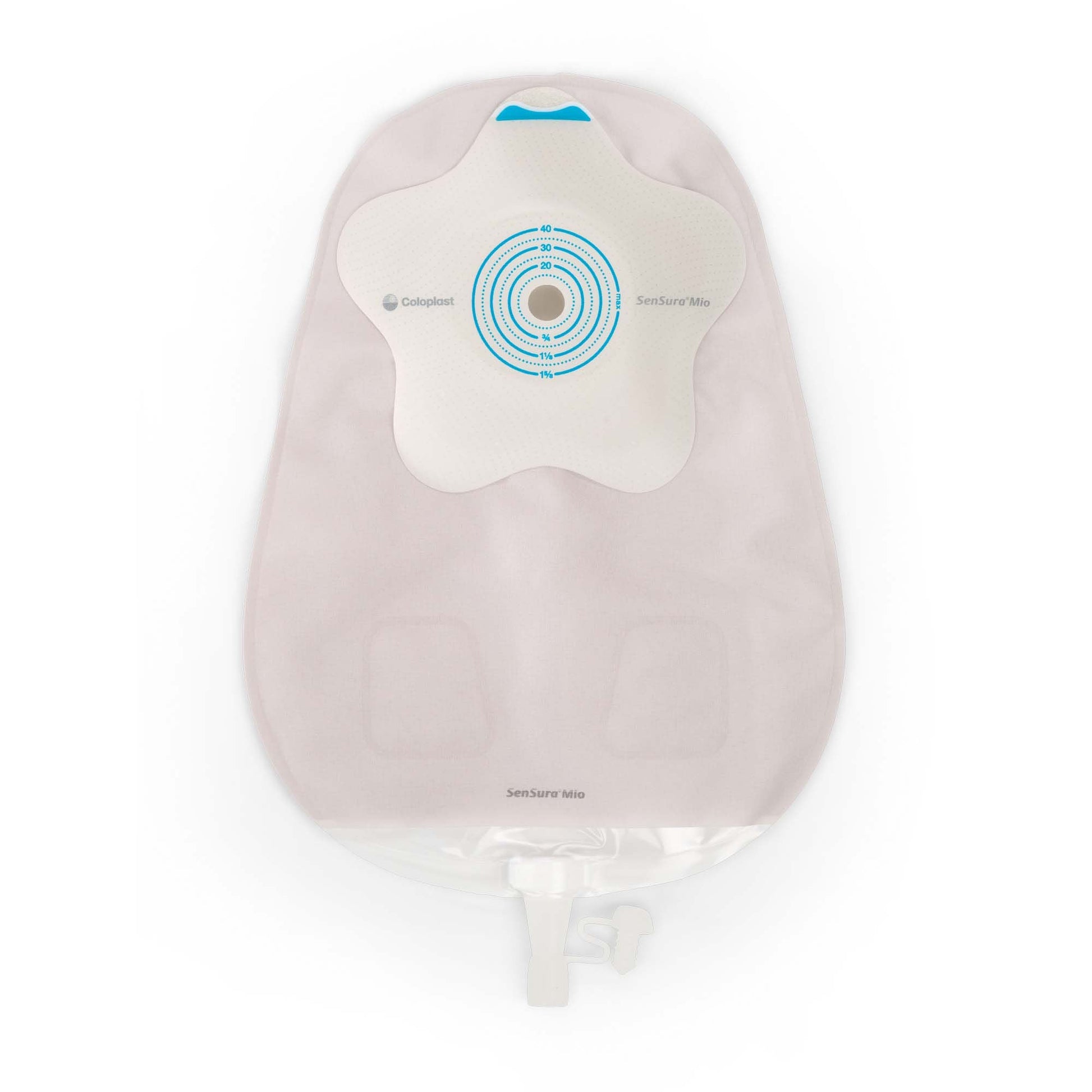 SenSura® Mio Convex Flip 1-Piece Opaque Urostomy Pouch, Stomas