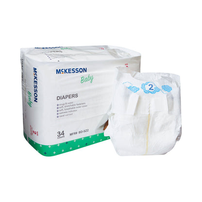 McKesson Baby Diaper, for Babies weighing 2 to 18 lbs.