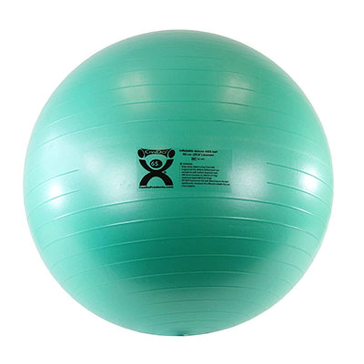 CanDo® Inflatable Exercise Ball Economy Set