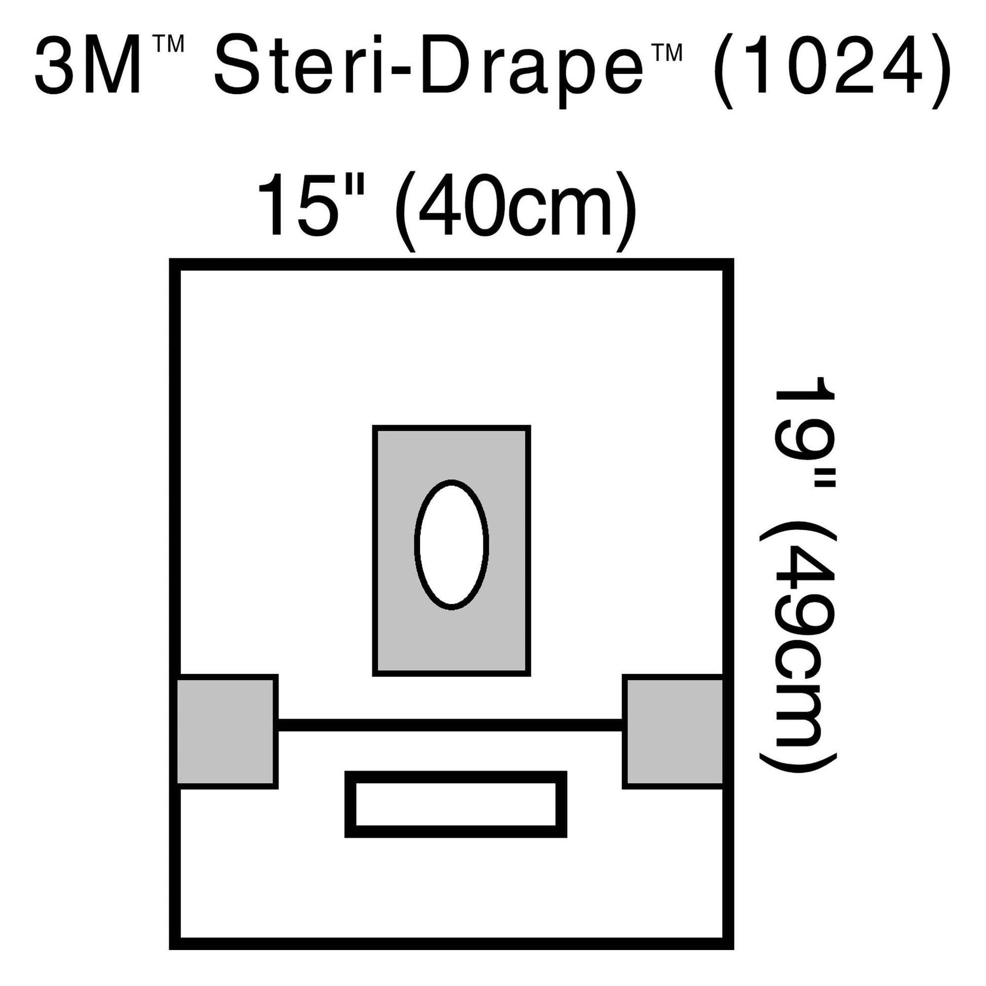 3M™ Steri-Drape™ Sterile Small Aperture EENT Drape
