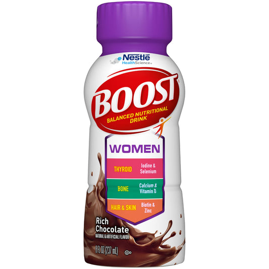 Boost® Women Chocolate Balanced Nutritional Drink, Bottle