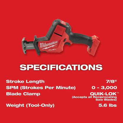 Milwaukee M18 FUEL Hackzall 2719-20 | M18 Battery