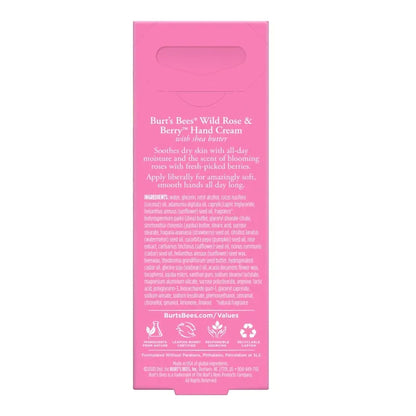 Burt's Bees® Hand Cream Wild Rose and Berry, Tube