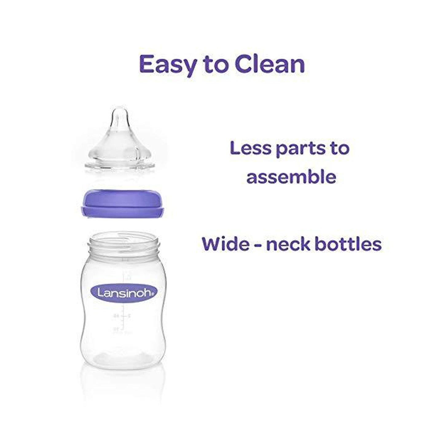 Lansinoh® Baby Bottle, capacity