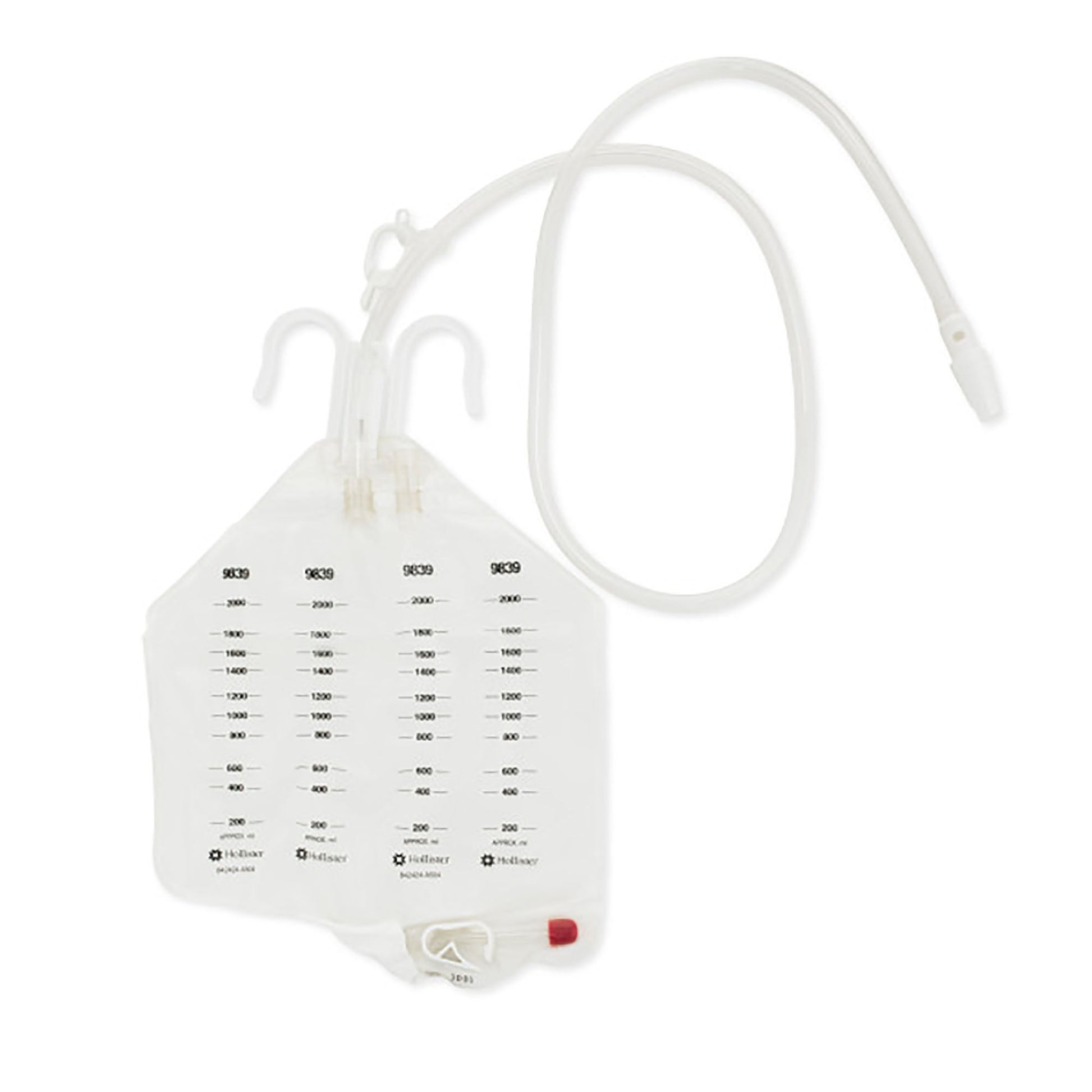 Hollister Urinary Drain Bag, Anti-Reflux, Vinyl
