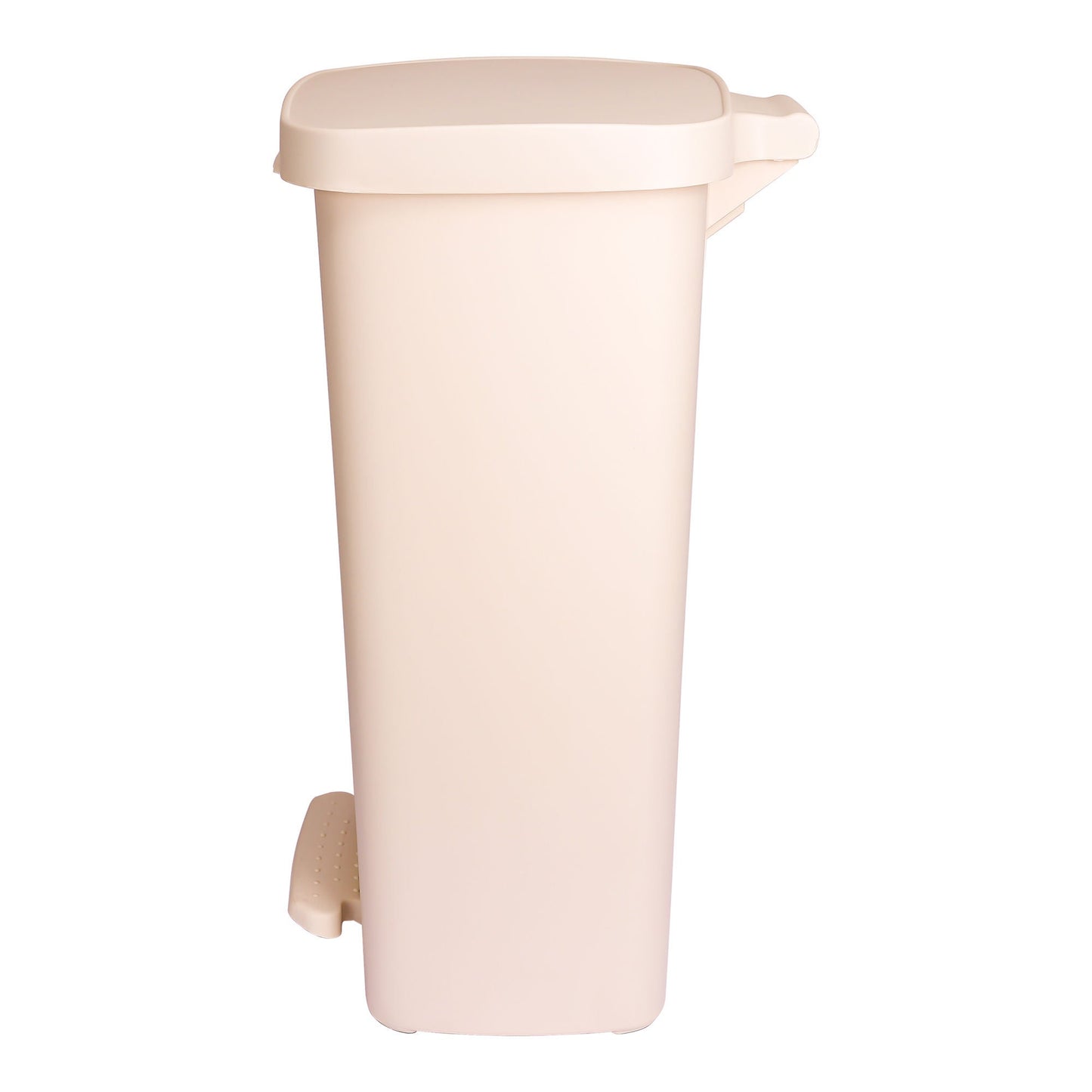 McKesson Waste Can with Step-On Pedal, Beige, x 26.57 Inch