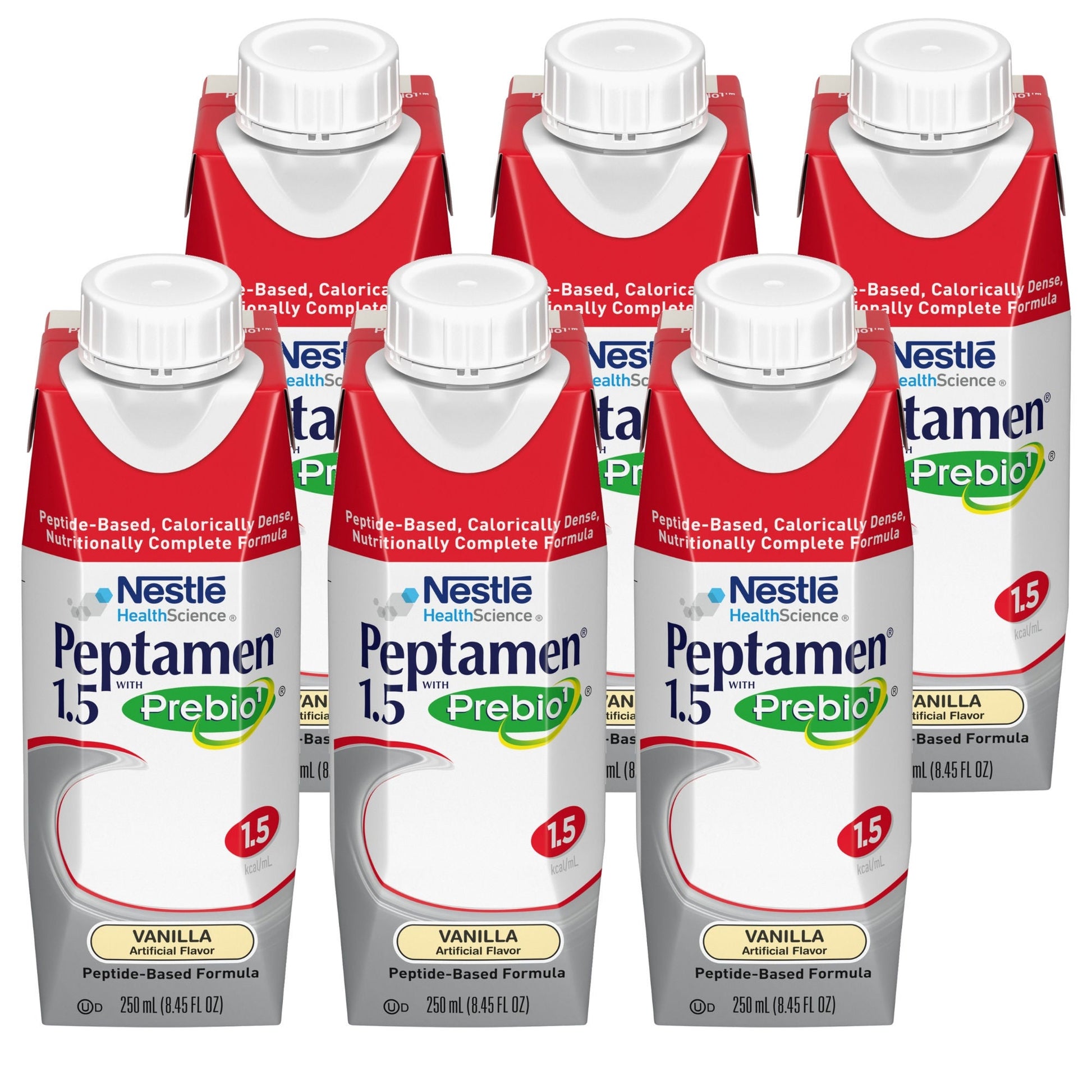 Peptamen® 1.5 with Prebio 1™ Vanilla Peptide-Based Complete Nutrition