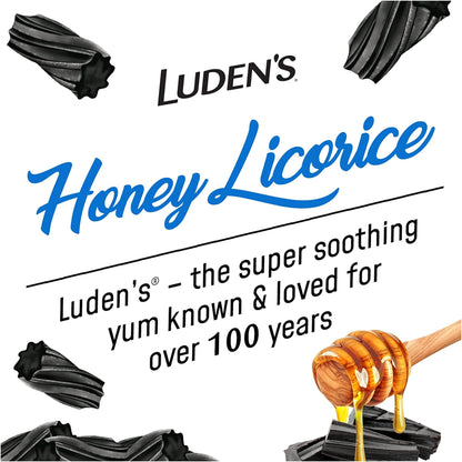 Luden's® Throat Drops Honey Licorice