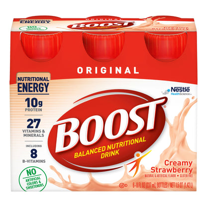 Boost® Original Strawberry Balanced Nutritional Drink, bottle