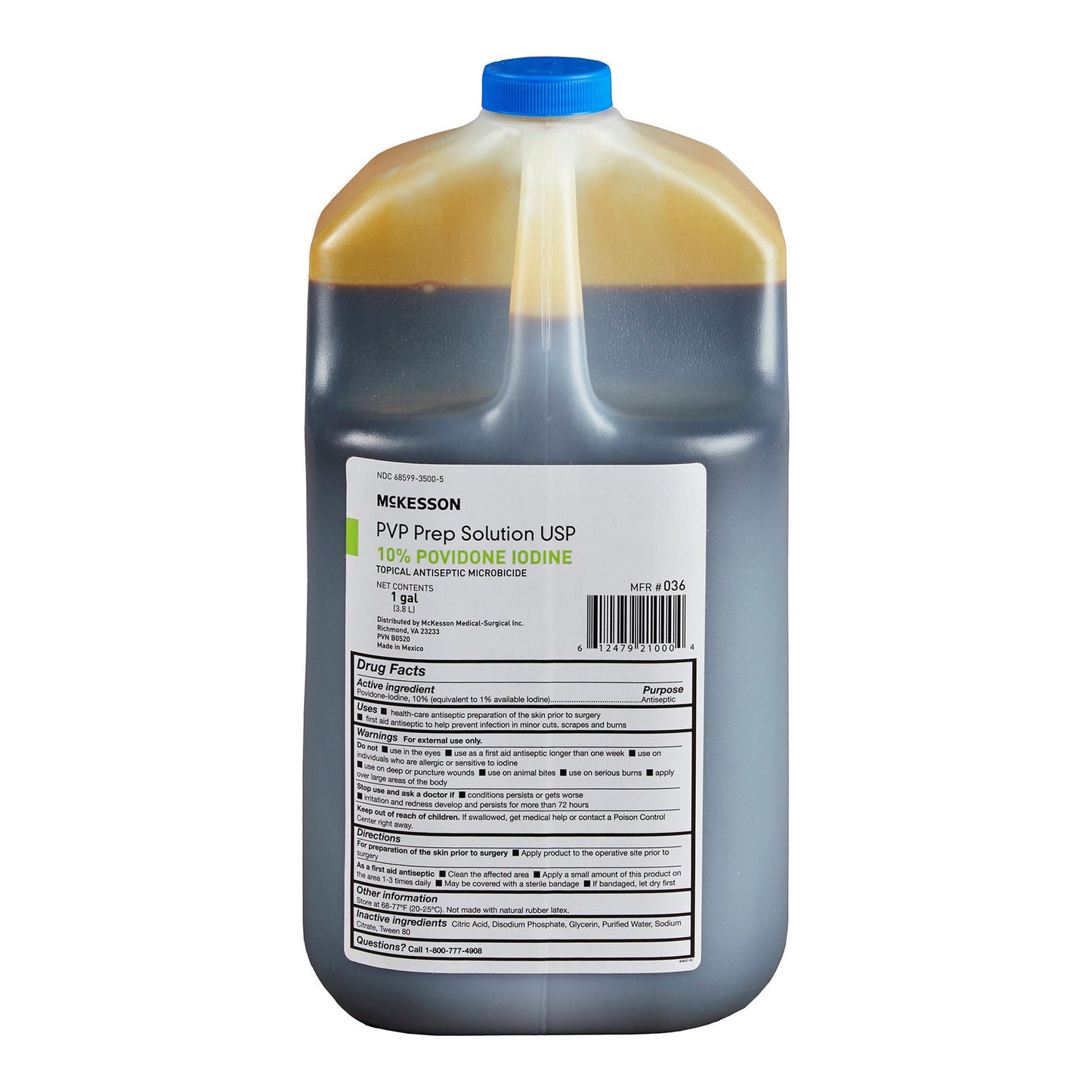 McKesson Prep Solution Jug