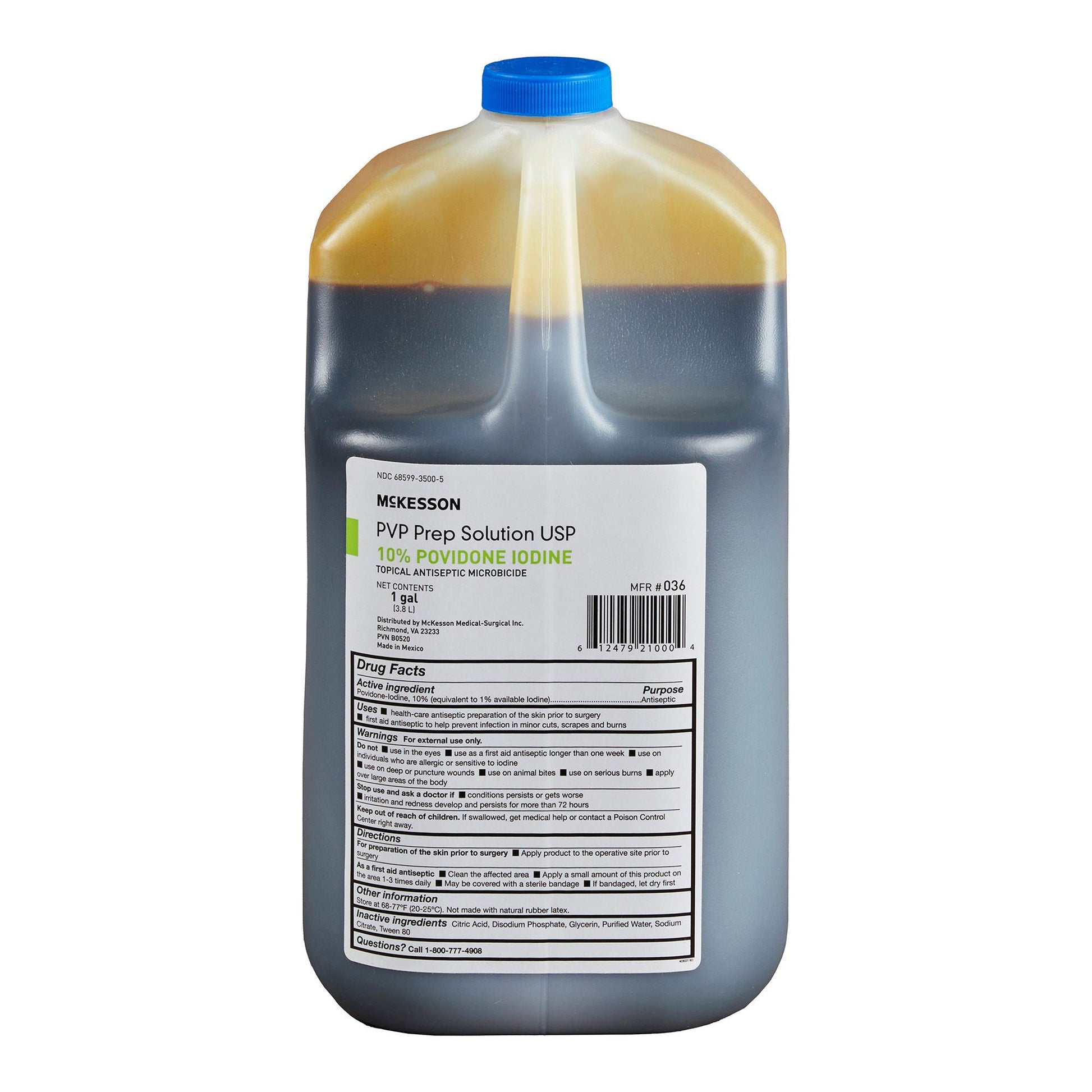 McKesson Prep Solution Jug