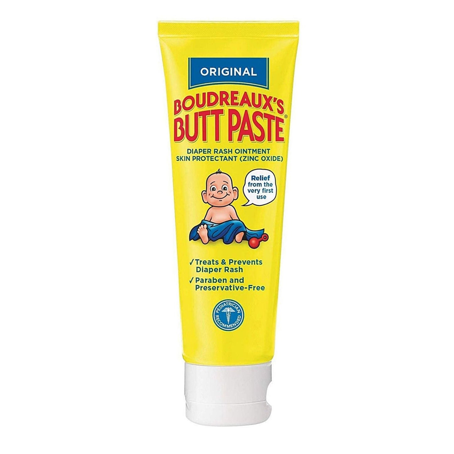 Boudreaux's Original Butt Paste Diaper Rash Treatment, Scented, tube