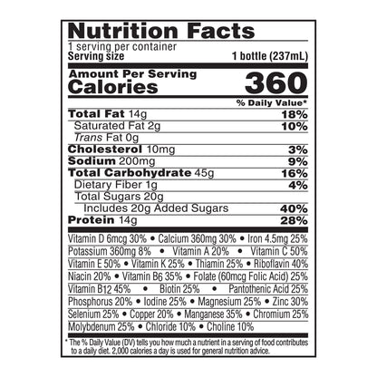 Boost® Plus Strawberry Balanced Nutritional Drink, Bottle