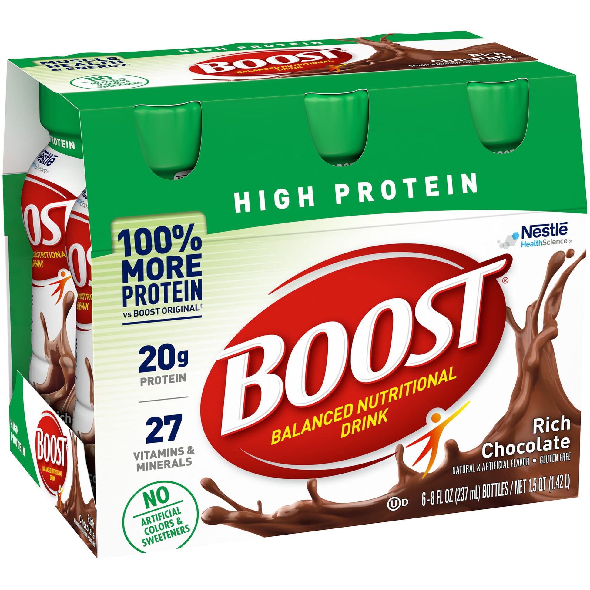 Boost® High Protein Chocolate Complete Nutritional Drink, bottle