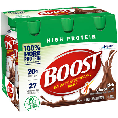 Boost® High Protein Chocolate Complete Nutritional Drink, bottle