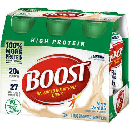 Boost® High Protein Vanilla Complete Nutritional Drink, Bottle