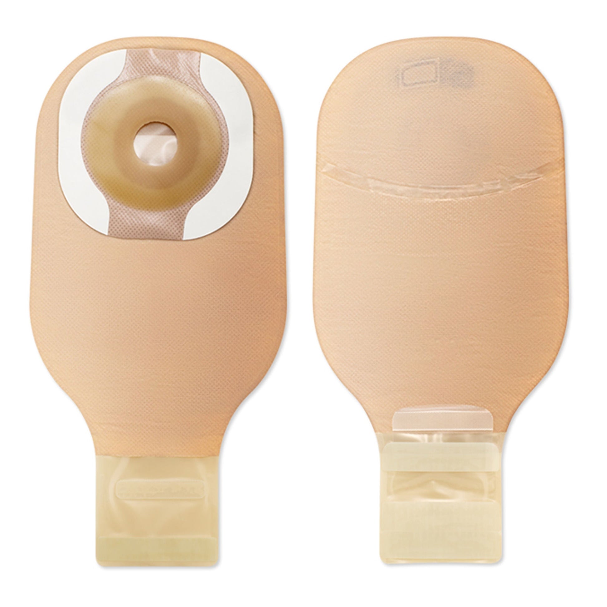 Premier™ One-Piece Beige Ostomy Pouch, Pre-cut to Fit Stomas