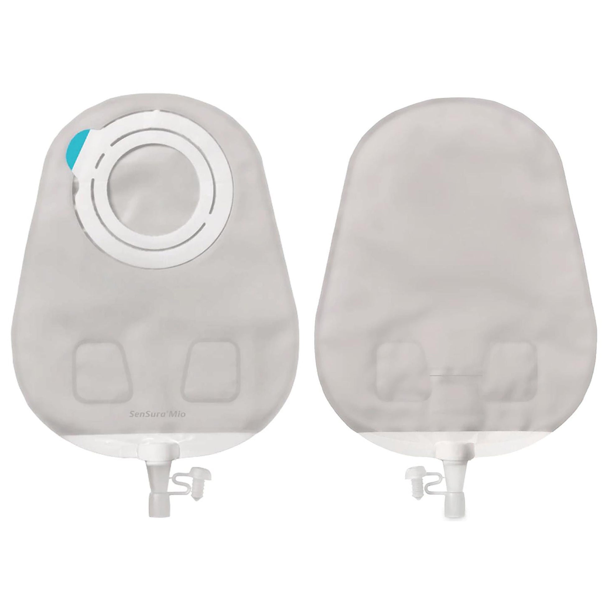 SenSura® Mio Flex 2-Piece Transparent Urostomy Pouch, Red Match