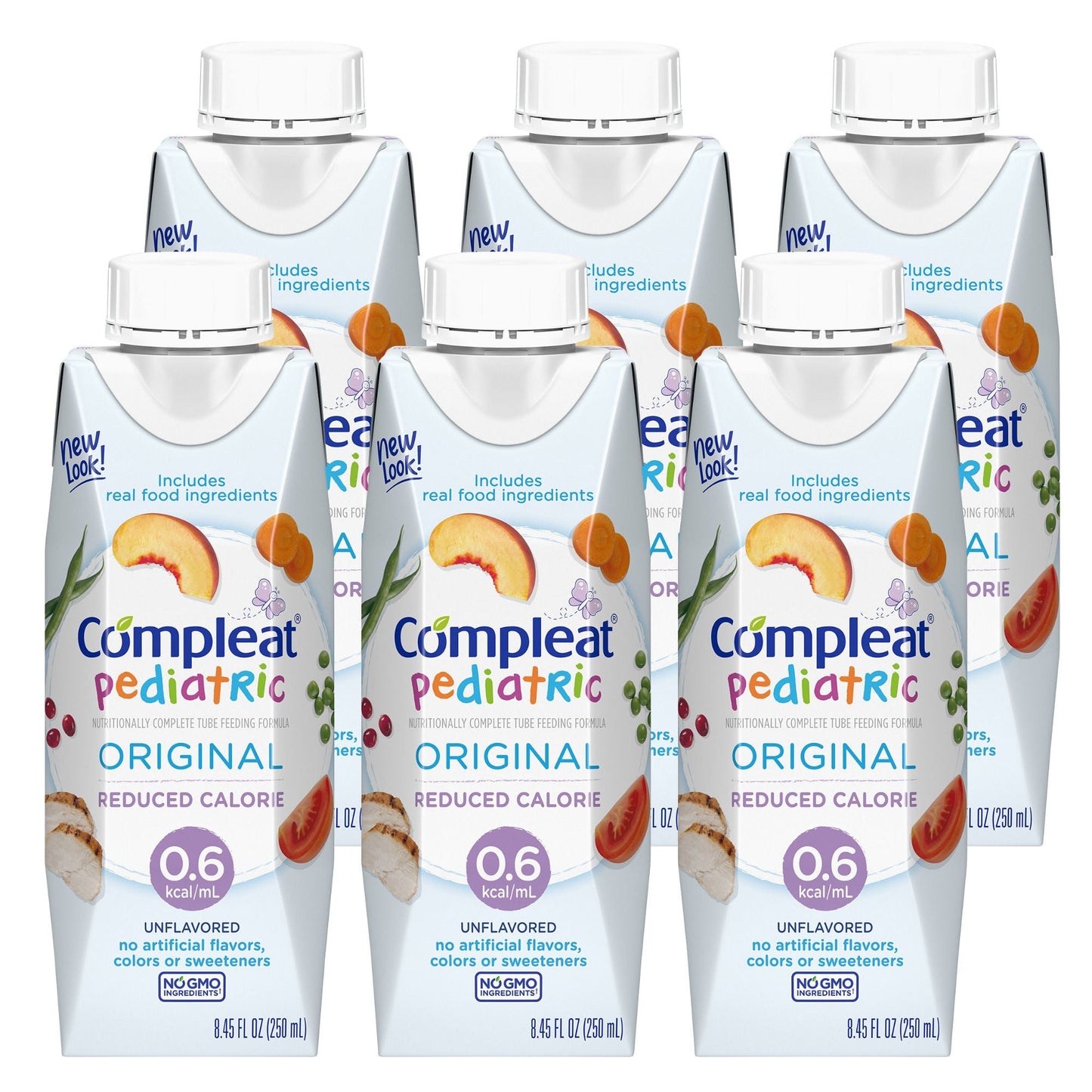 Compleat® Pediatric Reduced Calorie Pediatric Tube Feed Formula, carton