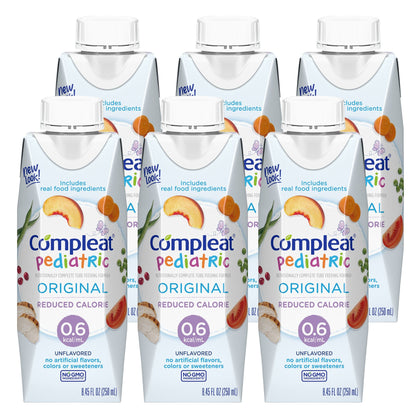 Compleat® Pediatric Reduced Calorie Pediatric Tube Feed Formula, carton