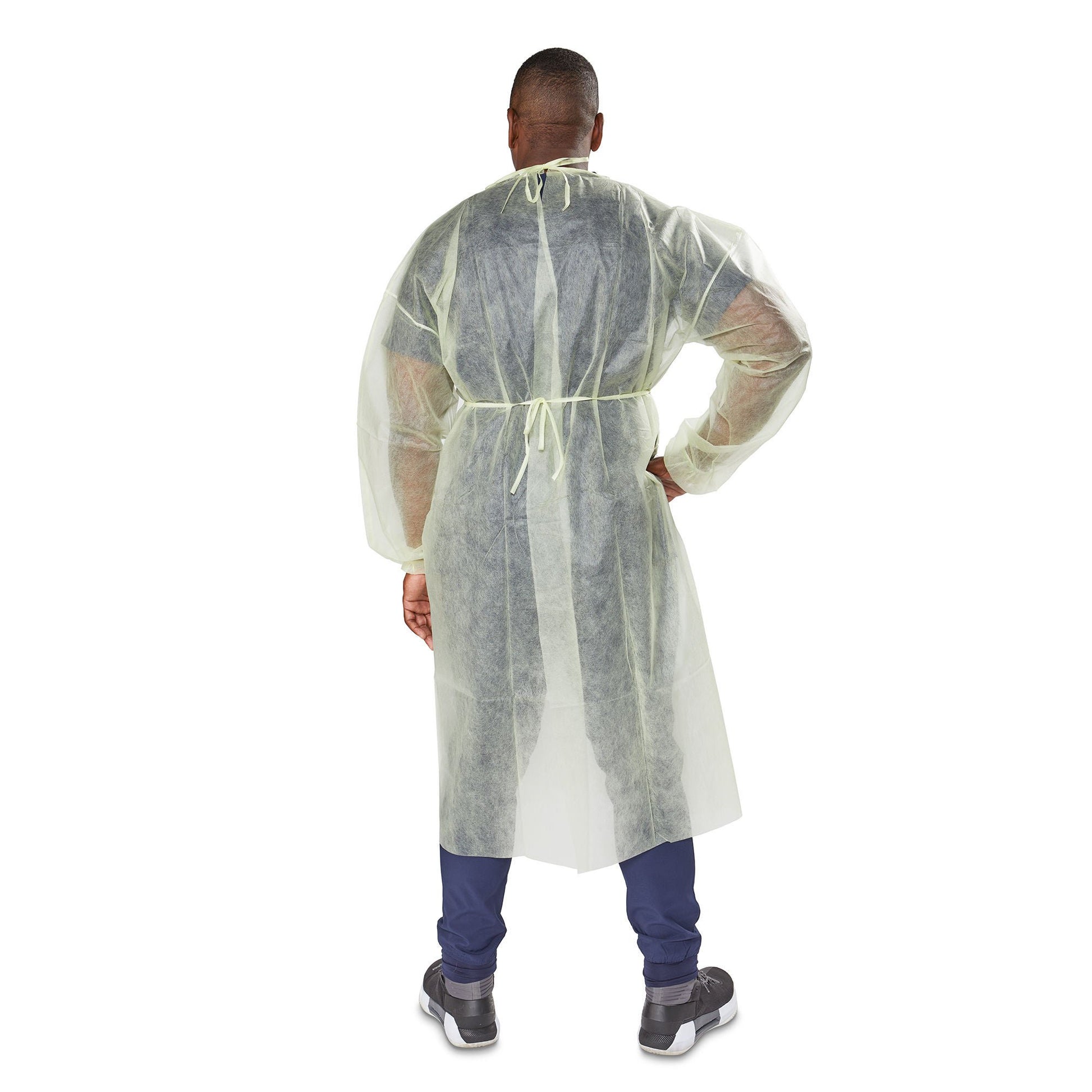 McKesson Nonrated Isolation Gowns, Yellow, Extra Large