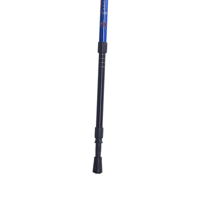 Alex Orthopedic Telescopic Cane Aluminum 28 to 55 Inch Height Blue