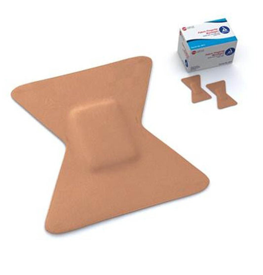 dynarex® Fingertip Tan Adhesive Strip, 1¾ x