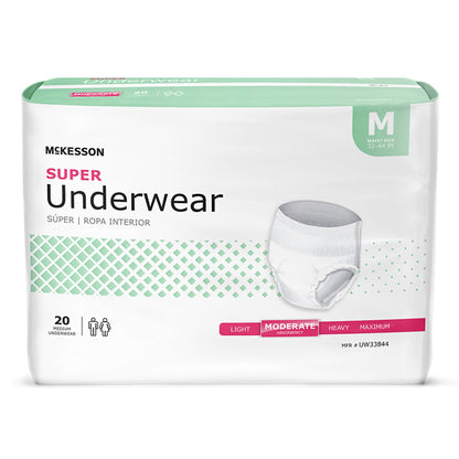 McKesson Super Moderate Absorbency Incontinence Underwear