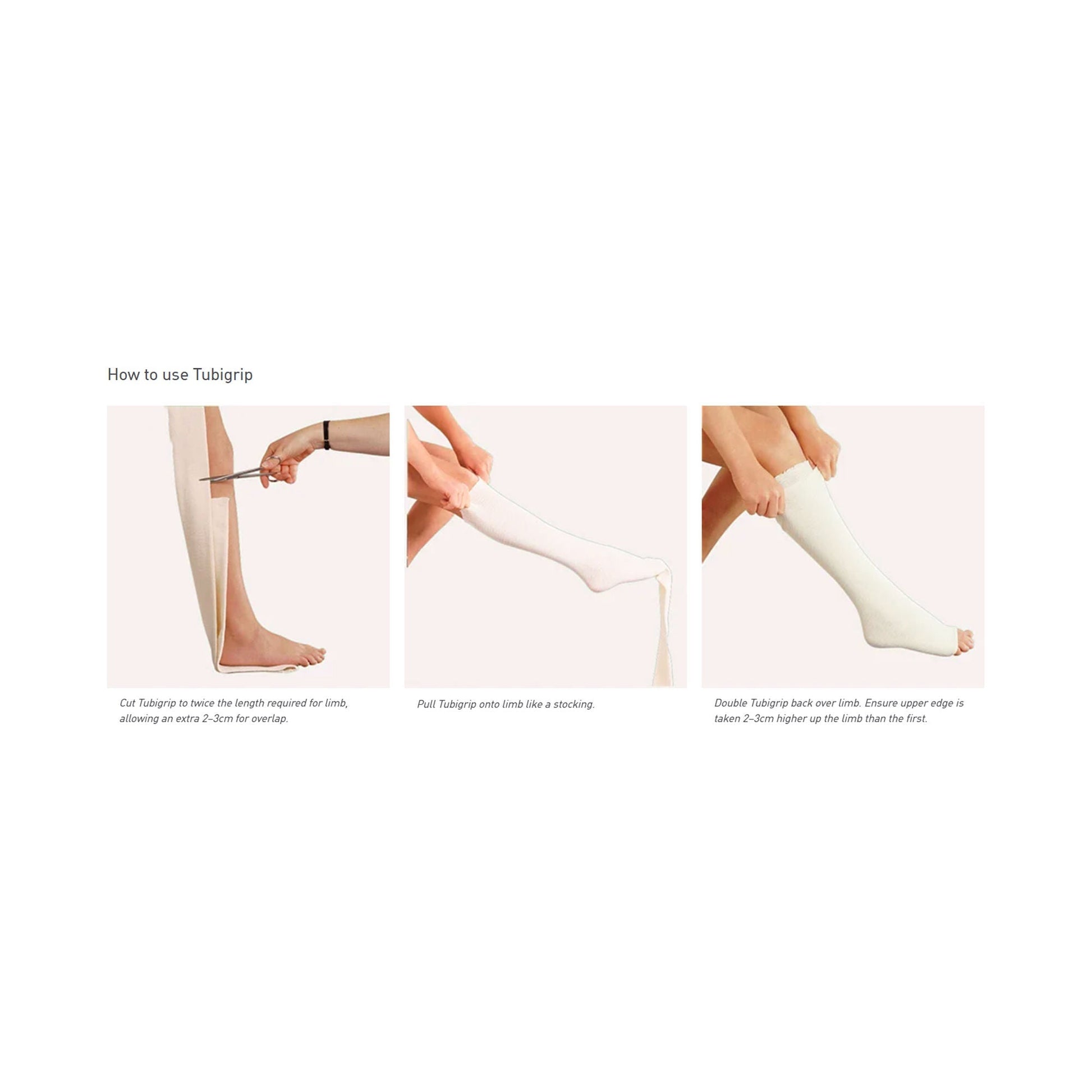 Tubigrip® Pull On Elastic Tubular Support Bandage, Size L