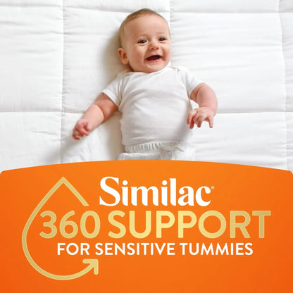 Similac 360 Total Care Sensitive Infant Formula Unflavored Can Powder