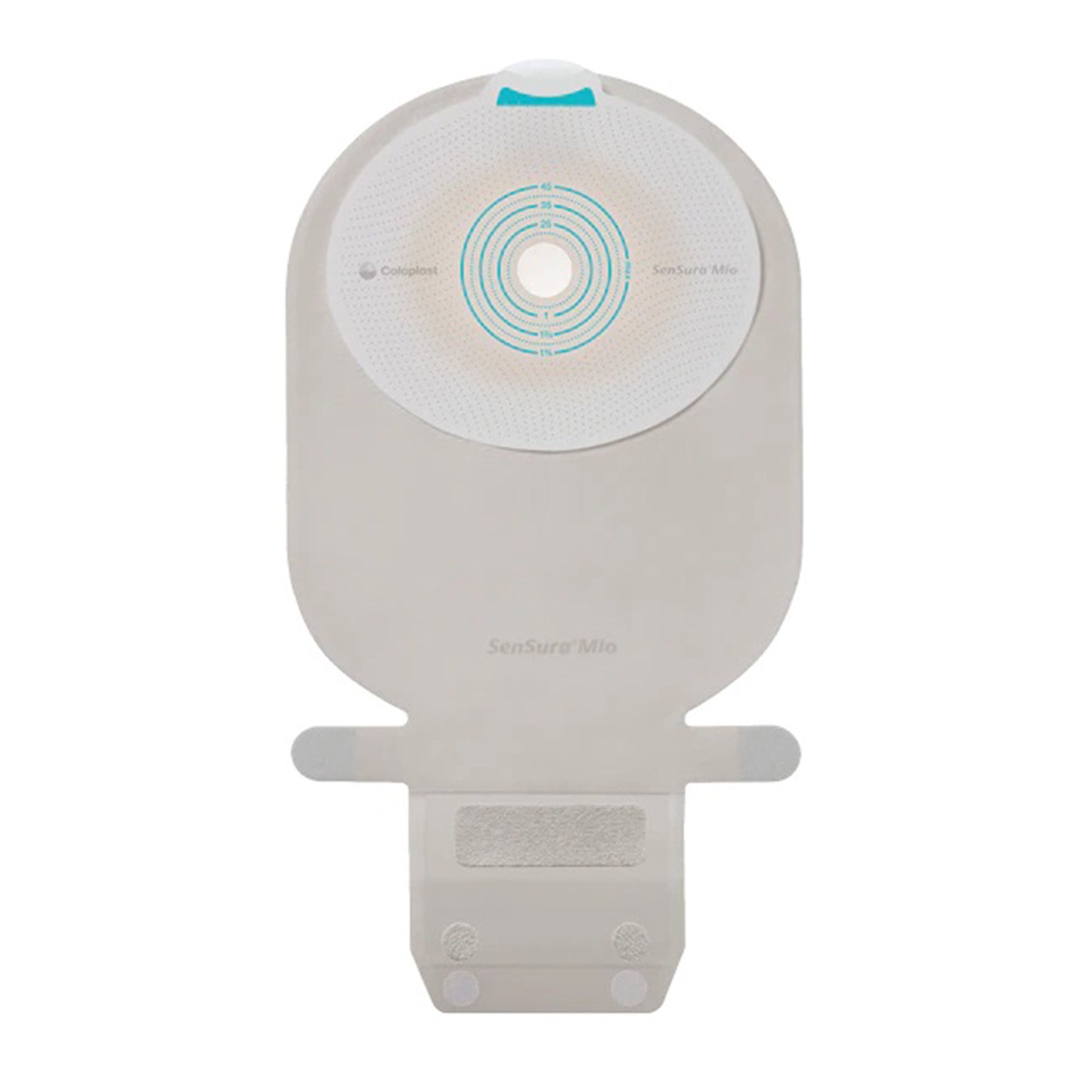 SenSura® Mio Flat 1-Piece Opaque Ostomy Pouch, Stoma