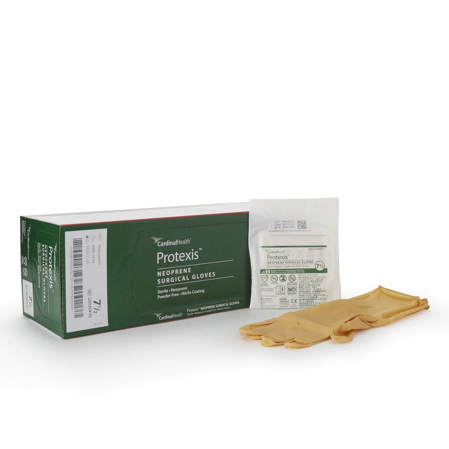 Sterile Protexis™ (formerly Duraprene™ Plus ) Polychloroprene Surgical Gloves, Ivory