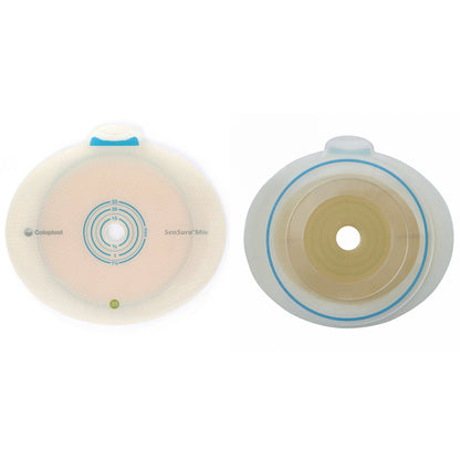 SenSura® Mio Flex Flat Ostomy Barrier, Trim to Fit , Green Match