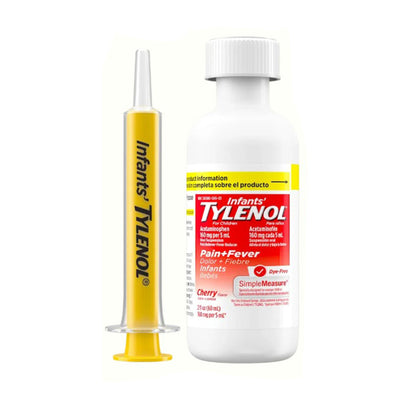 Tylenol® Children's Dye-Free Pain + Fever 160 mg Acetaminophen Oral Suspension
