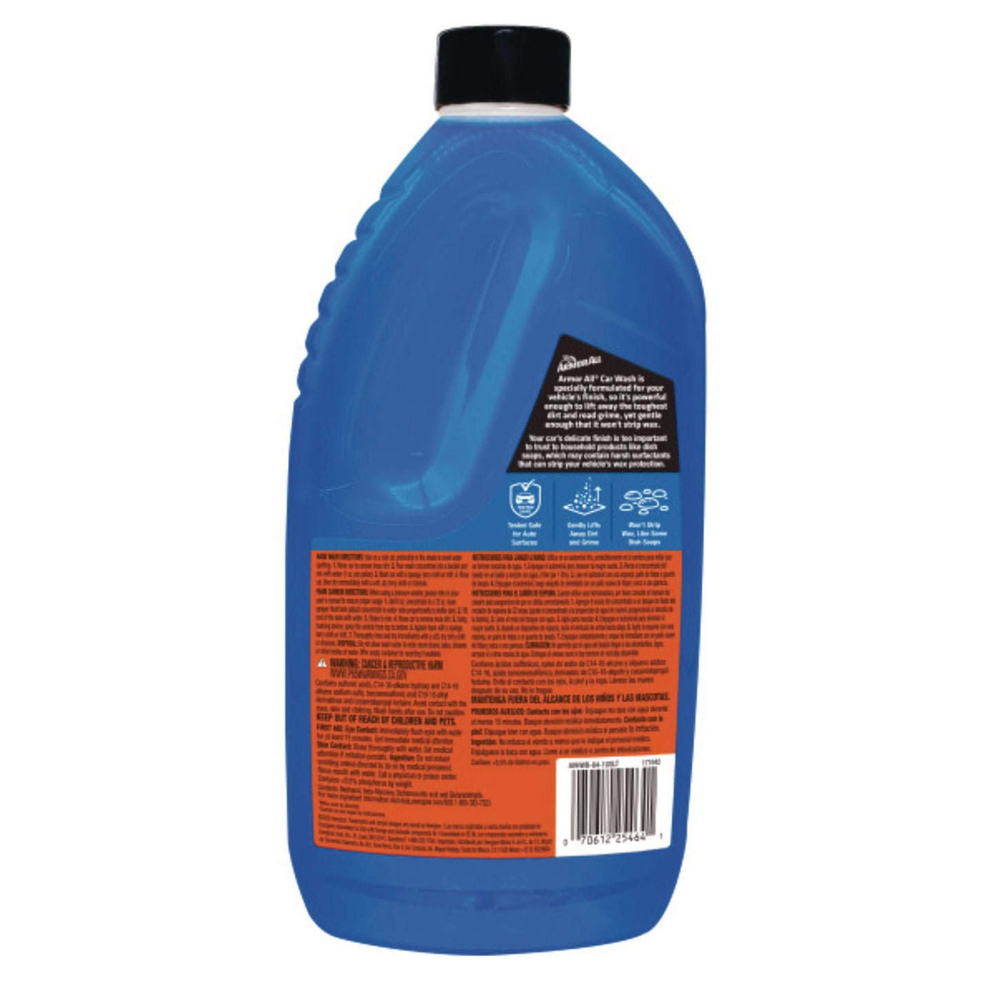 Armor All Car Wash Acid Based Manual Pour Liquid Concentrate Jug Scented