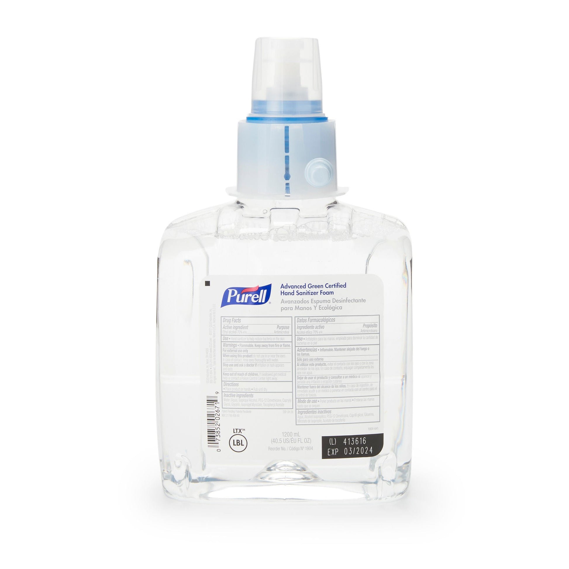 Purell® Advanced Foaming Hand Sanitizer Dispenser Refill Bottle