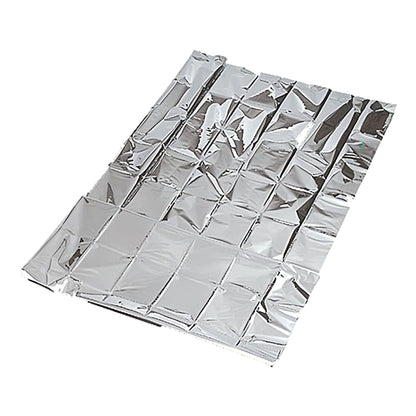 North American Rescue Emergency Blanket Mylar / Polyethylene 1.84 oz. Silver