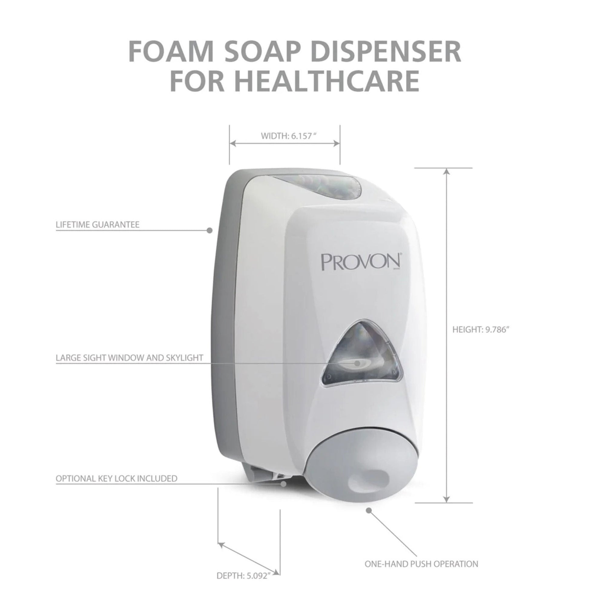 Provon® FMX-12™ Skin Care Dispenser for Provon FMX-12 Soap Dispenser Refills