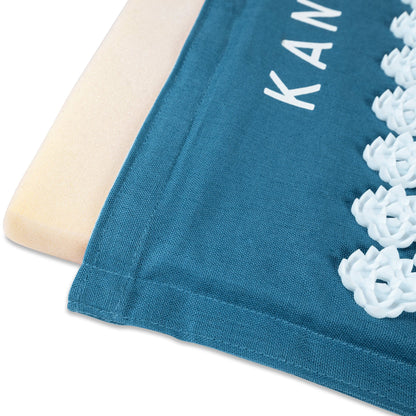 Kanjo Memory Foam Acupressure Mat Set, Teal