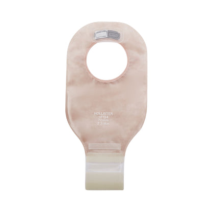 New Image™ 2-Piece Transparent Colostomy Pouch, Pre-cut to Fit , Blue Match