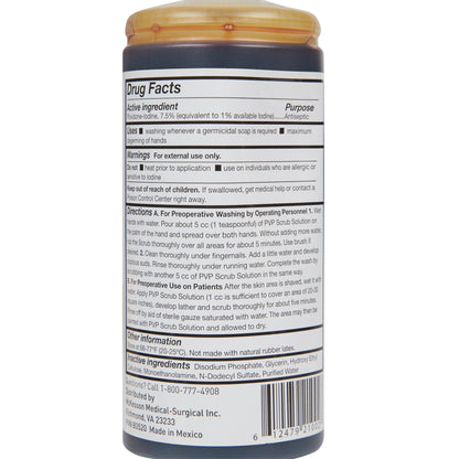 McKesson Bactericide Antiseptic PVP Scrub Solution, Bottle