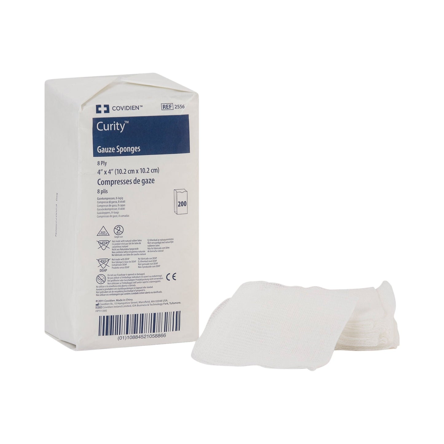 Curity™ USP Type VII Gauze Sponge, 8-Ply