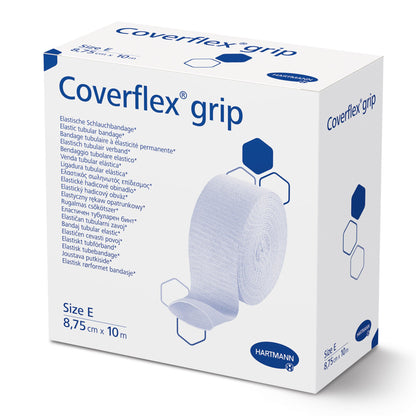 Coverflex® grip Pull-On Elastic Tubular Support Bandage, 3.4" x , Size E