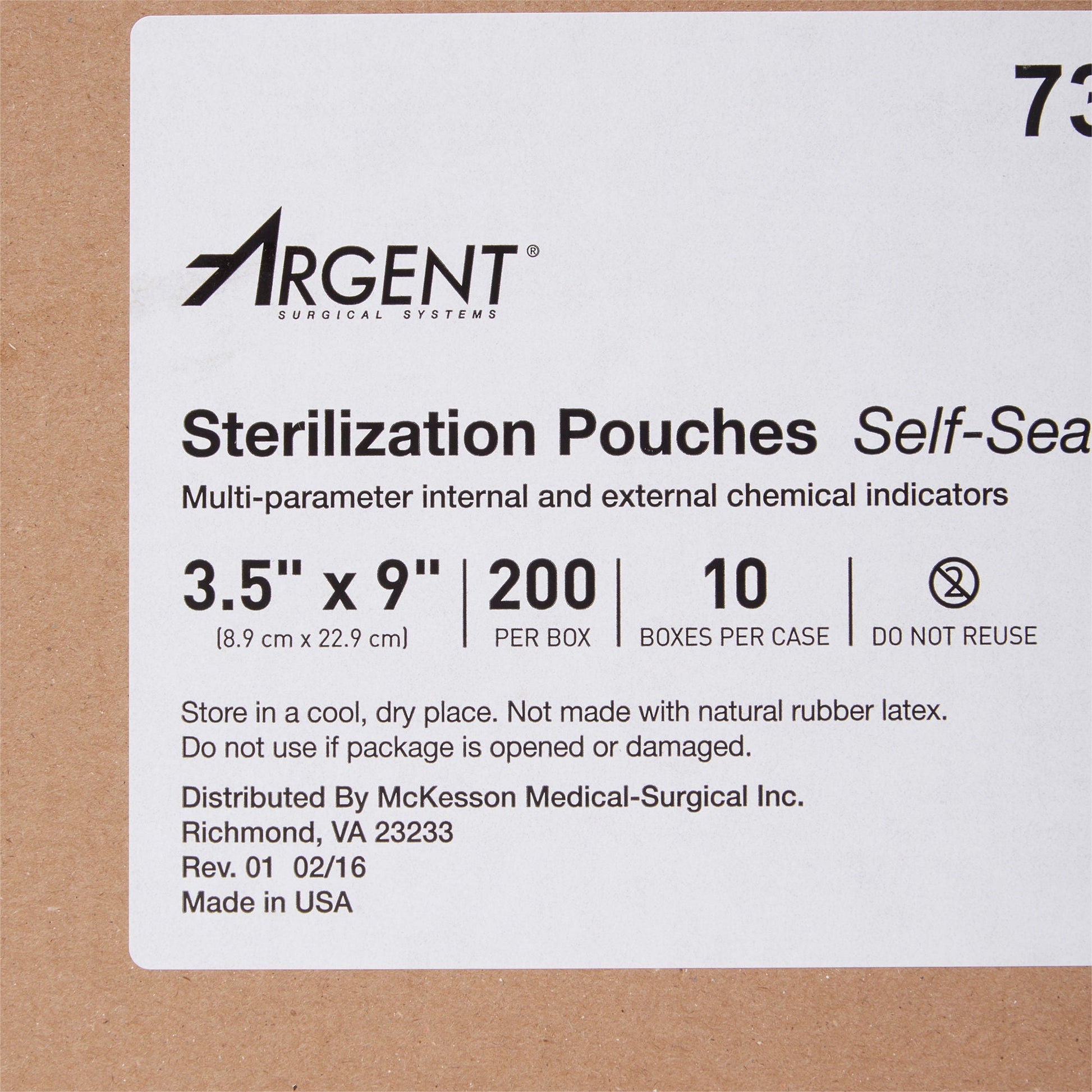 McKesson Argent® Sure-Check® Sterilization Pouch