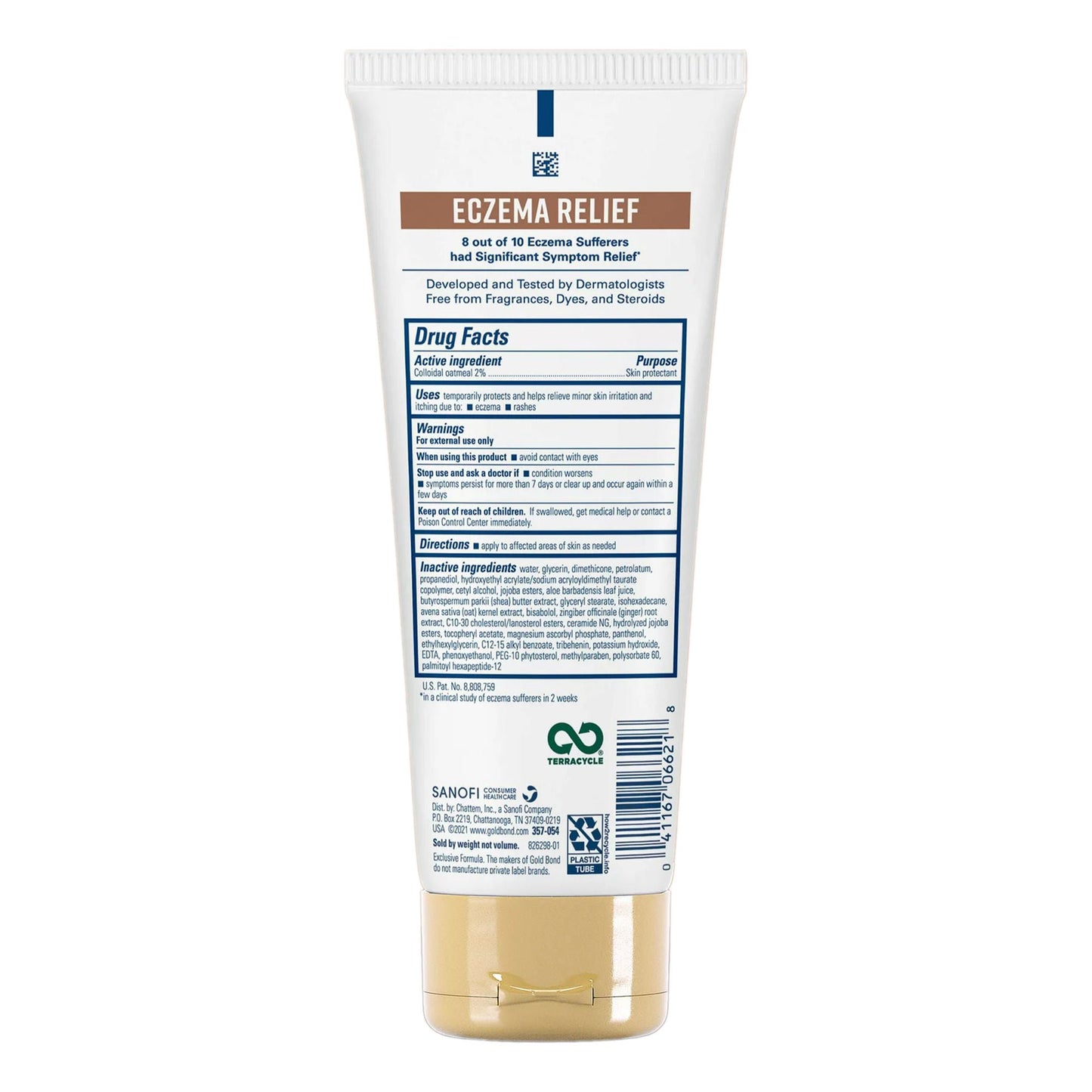 Gold Bond® Medicated Eczema Relief 2% Colloidal Oatmeal Skin Protectant Cream