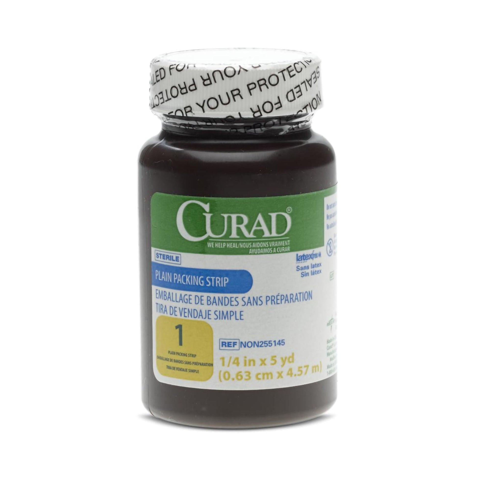 Curad® Nonimpregnated Wound Packing Strip, ¼ Inch x