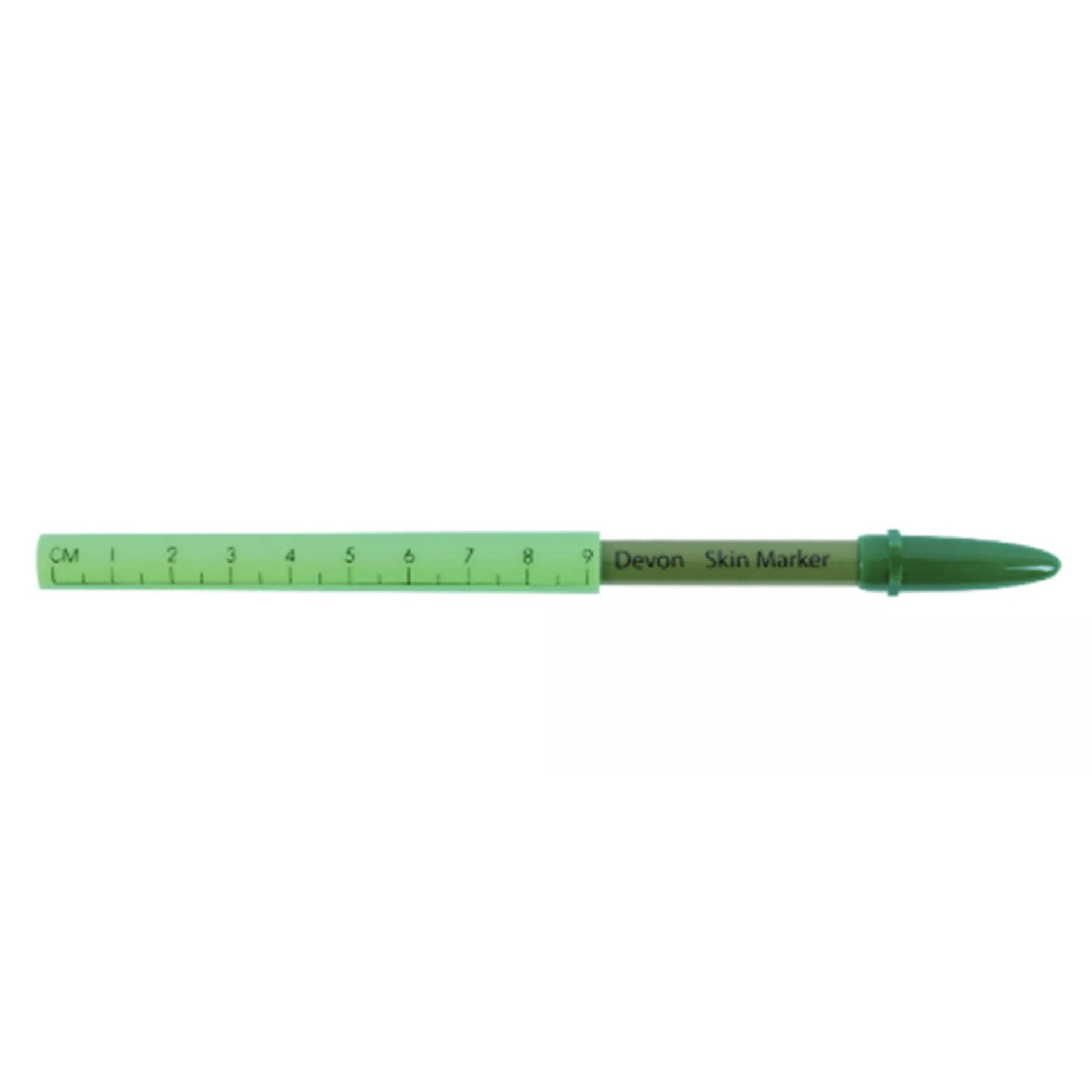 Cardinal Health™ Devon™ Surgical Skin Marker with Ruler, Dual Tip - view 2