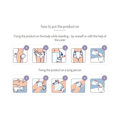 Seni® Super Plus Overnight Heavy Absorbency Incontinence Brief, Extra Large
